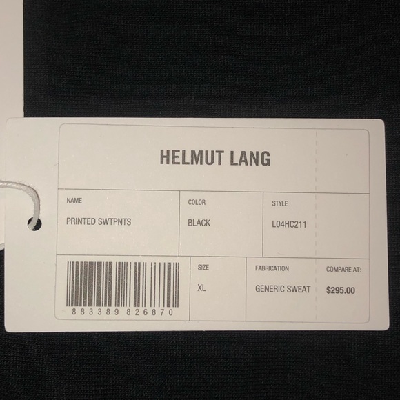 Helmut Lang Men’s Sweatpants - Picture 8 of 8
